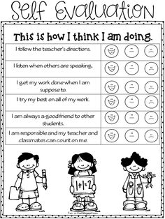 Writing process pre assessment for kindergarten